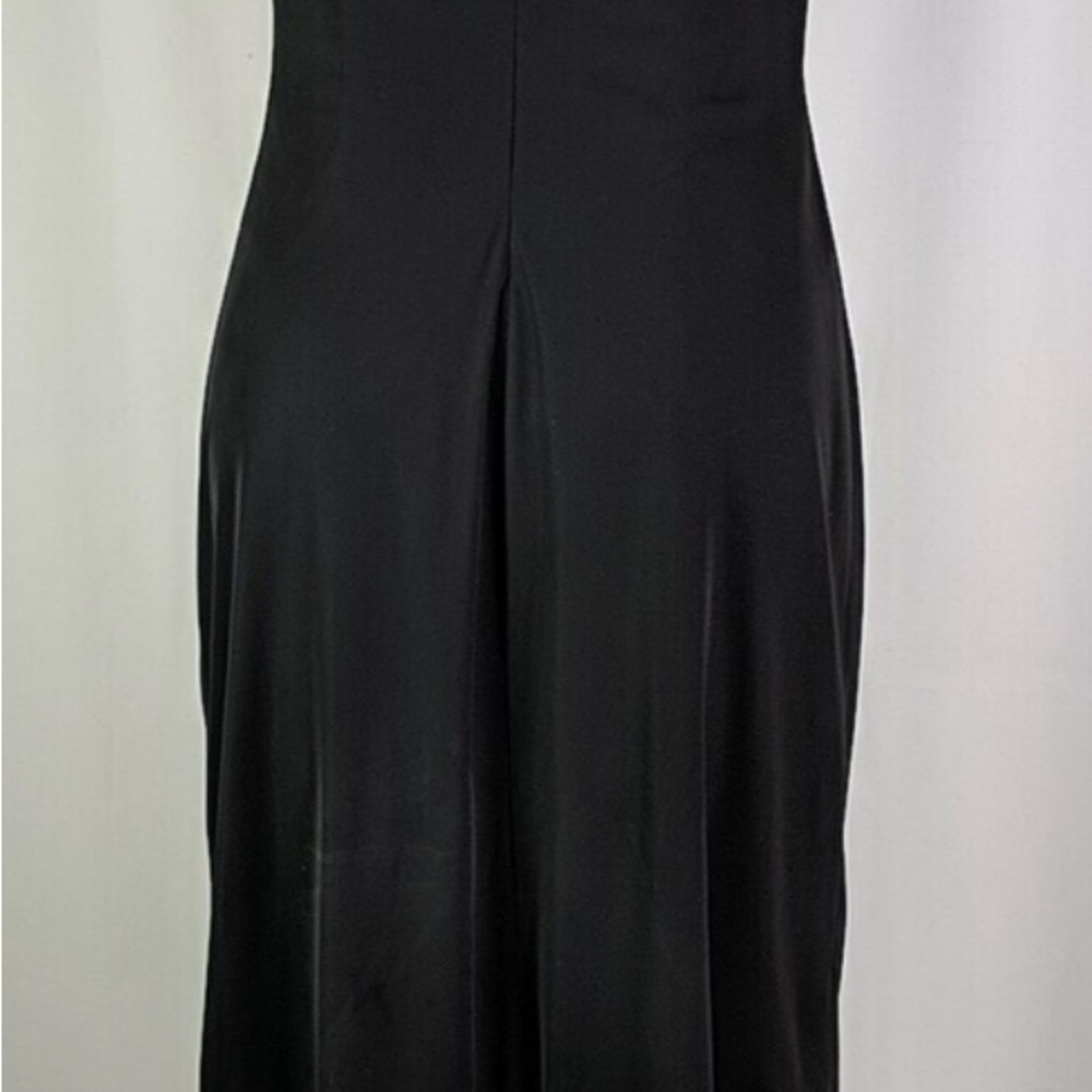 David Meister Midnight Asymmetrical‎ Dress - Picture 7 of 9